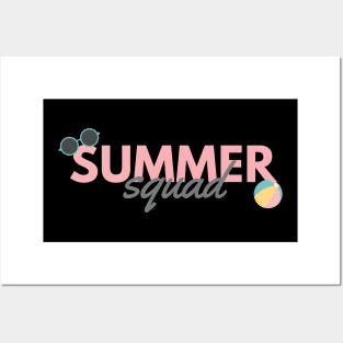 Summer Squad. Sun, Surf, Sand Design for Summer and Beach Lovers. Posters and Art